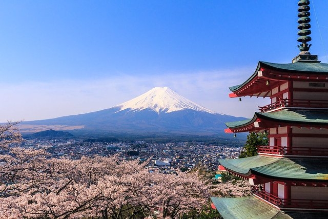 Mount Fuji and Chureito Pagoda Mount Fuji and Chureito Pagoda
