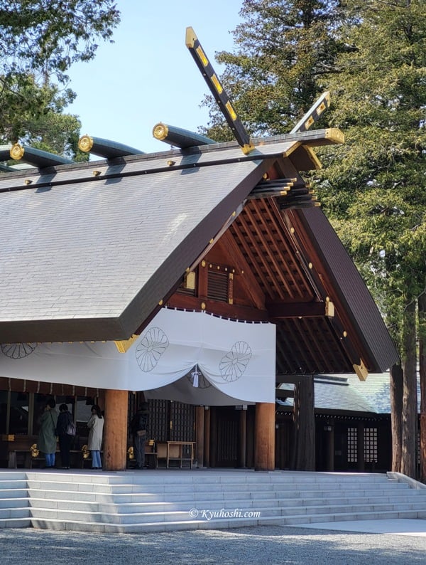 Hokkaido Jingu (Shrine), in Sapporo.