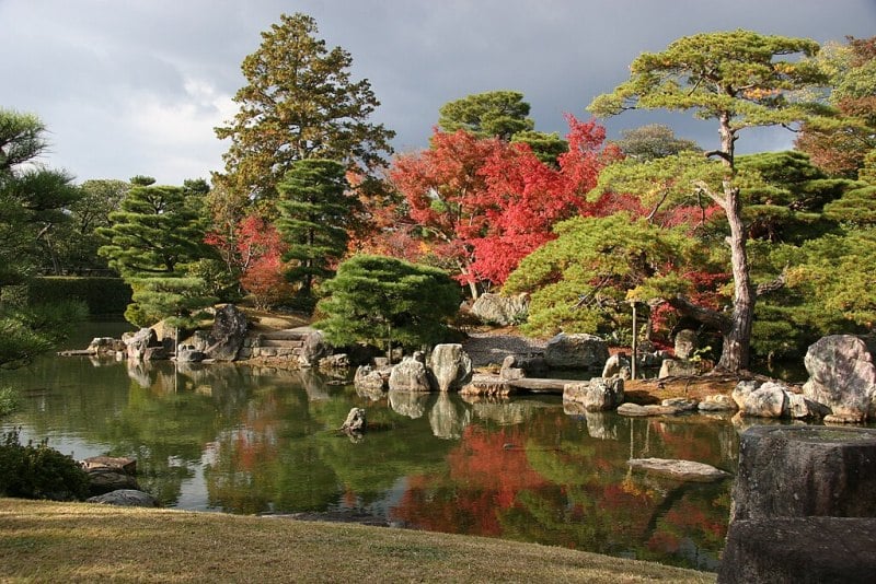 Autumn view of Katsura Imperial Villa, Kyoto