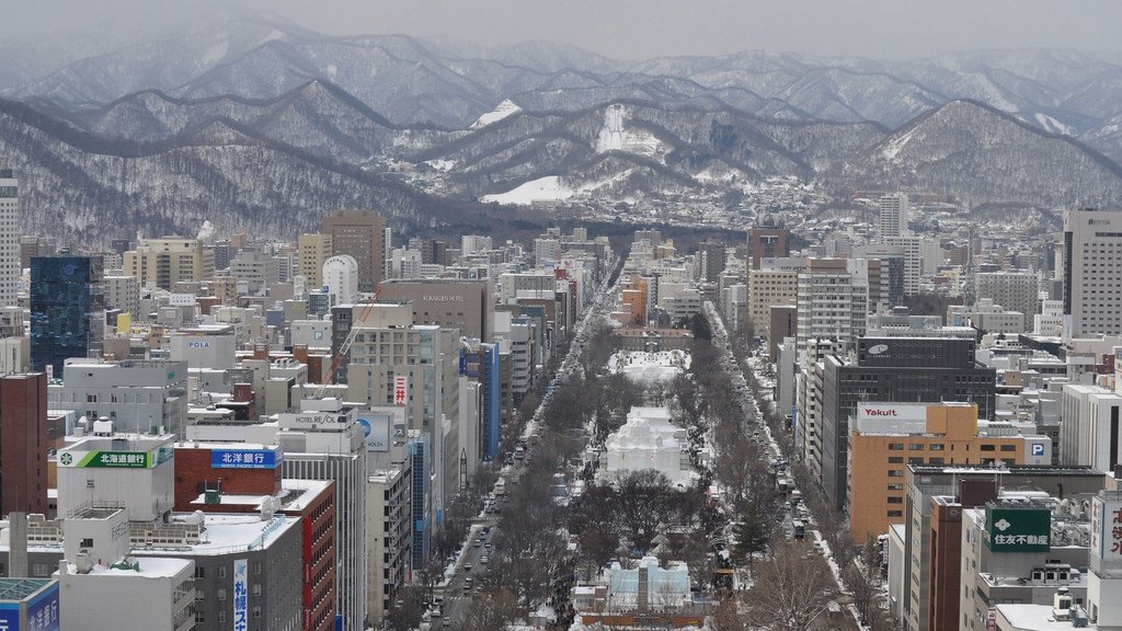Odori_Park_from_Sapporo_TV_Tower_Observation_Deck